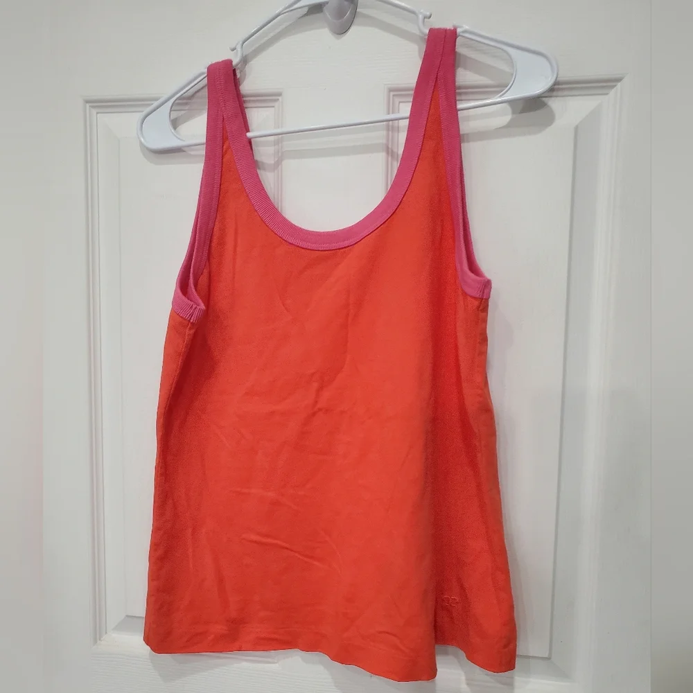 Tory Burch Tops Tory Burch Lawrence Contrast Binding Tank Top Size: Medi…